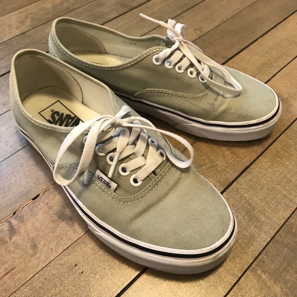 Vans authentic sea foam mint sage WOMENS 8